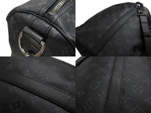 Load image into Gallery viewer, 新品同様 LOUIS VUITTON ルイヴィトン キーポル バンドリエール55 ボストンバッグ M40605 モノグラムエクリプス 中古 4b006849