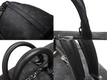 Load image into Gallery viewer, 新品同様 LOUIS VUITTON ルイヴィトン キーポル バンドリエール55 ボストンバッグ M40605 モノグラムエクリプス 中古 4b006849