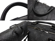 Load image into Gallery viewer, 新品同様 LOUIS VUITTON ルイヴィトン キーポル バンドリエール55 ボストンバッグ M40605 モノグラムエクリプス 中古 4b006849