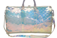 Load image into Gallery viewer, 新品同様 LOUIS VUITTON ルイヴィトン キーポル バンドリエール50 ボストンバッグ M53271 PVC プリズム ビニール マルチカラー 中古 4b007018