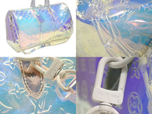 Load image into Gallery viewer, 新品同様 LOUIS VUITTON ルイヴィトン キーポル バンドリエール50 ボストンバッグ M53271 PVC プリズム ビニール マルチカラー 中古 4b007018