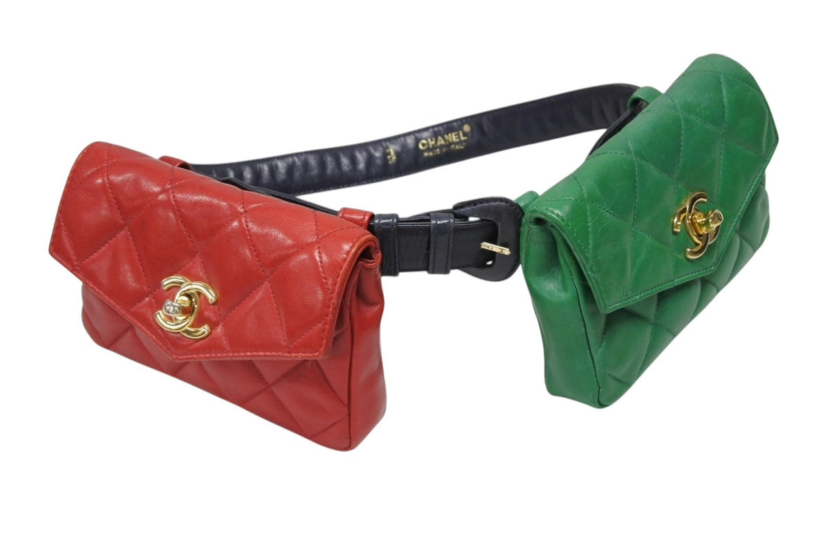 シャネル マトラッセ ラムスキン ウエスト ボディ バッグ ポーチ ターン. CHANEL 【広尾店】美品 シャネル マトラッセ ボディバッグ