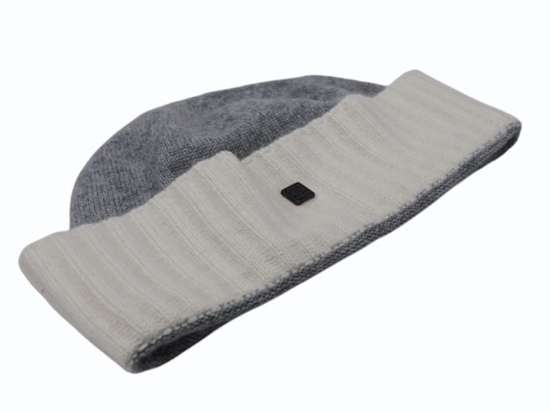 新品/CHANEL ニット帽　グレー CHANEL - 【新品】CHANELニット帽 シャネルの通販 by 218's shop