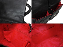 Load image into Gallery viewer, 極美品 CHANEL シャネル カンボンライン マルチポケット カンボンライン ボストンバッグ 9番台 カーフレザー ブラック ピンク 中古 4b008119
