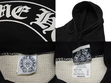 Load image into Gallery viewer, 極美品 CHROME HEARTS クロムハーツ OLD Horseshoe Hoodie オールドモデル ホースシュー サーマル パーカーサイズM ブラック 中古 4b008144