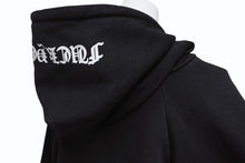 Load image into Gallery viewer, 極美品 CHROME HEARTS クロムハーツ OLD Horseshoe Hoodie オールドモデル ホースシュー サーマル パーカーサイズM ブラック 中古 4b008144