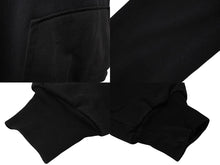 Load image into Gallery viewer, 極美品 CHROME HEARTS クロムハーツ OLD Horseshoe Hoodie オールドモデル ホースシュー サーマル パーカーサイズM ブラック 中古 4b008144