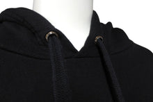 Load image into Gallery viewer, CHROME HEARTS クロムハーツ BELLA HD PLVR ベラハディッド イニシャル刺繍 ロゴプリント プルオーバーパーカーサイズM ブラック 美品 中古 4b008151