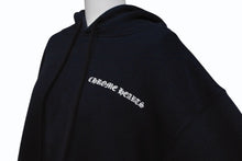 Load image into Gallery viewer, CHROME HEARTS クロムハーツ OLD オールドモデル CHクロス サーマル パーカー サイズM ブラック 美品 中古 4b008163