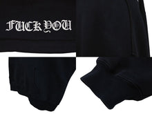 Load image into Gallery viewer, CHROME HEARTS クロムハーツ OLD オールドモデル CHクロス サーマル パーカー サイズM ブラック 美品 中古 4b008163