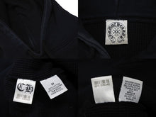 Load image into Gallery viewer, CHROME HEARTS クロムハーツ OLD オールドモデル CHクロス サーマル パーカー サイズM ブラック 美品 中古 4b008163