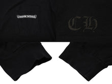 Load image into Gallery viewer, 極美品 CHROME HEARTS クロムハーツ アーチロゴ 長袖Tシャツ サイズXL FUCK YOU CHプラス ブラック ホワイト 中古 4b008214