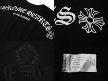 Load image into Gallery viewer, 極美品 CHROME HEARTS クロムハーツ アーチロゴ 長袖Tシャツ サイズXL FUCK YOU CHプラス ブラック ホワイト 中古 4b008214