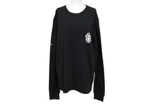 Load image into Gallery viewer, CHROME HEARTS クロムハーツ ヴィン ダガープリント 長袖 ロンT ブラック Lサイズ 美品 中古 4b008216