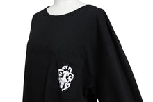 Load image into Gallery viewer, CHROME HEARTS クロムハーツ ヴィン ダガープリント 長袖 ロンT ブラック Lサイズ 美品 中古 4b008216