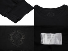Load image into Gallery viewer, CHROME HEARTS クロムハーツ ヴィン ダガープリント 長袖 ロンT ブラック Lサイズ 美品 中古 4b008216