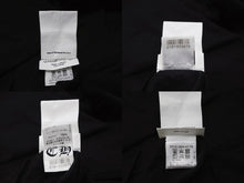 Load image into Gallery viewer, CHROME HEARTS クロムハーツ ネックロゴ 長袖Tシャツ サイズL アームロゴ プリント ブラック コットン 美品 中古 4b008219