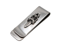 Load image into Gallery viewer, CHROME HEARTS クロムハーツ MNY CLIP SM 初期ダガー マネークリップ スモール 重量約57.1g スターリングシルバー 美品 中古 4b008445