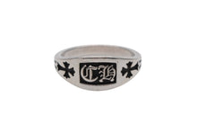 Load image into Gallery viewer, 極美品 CHROME HEARTS クロムハーツ CHクレストリング ミニ 指輪 重量約3.0g サイズ9号 2012/.925刻印 シルバー925 中古 4b008456