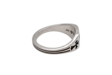 Load image into Gallery viewer, 極美品 CHROME HEARTS クロムハーツ CHクレストリング ミニ 指輪 重量約3.0g サイズ9号 2012/.925刻印 シルバー925 中古 4b008456