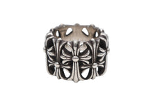 Load image into Gallery viewer, CHROME HEARTS クロムハーツ セメタリークロスリング 指輪 重量約23.3g サイズ19号 2003/.925刻印 シルバー925 美品 中古 4b008457