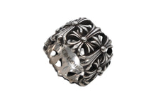 Load image into Gallery viewer, CHROME HEARTS クロムハーツ セメタリークロスリング 指輪 重量約23.3g サイズ19号 2003/.925刻印 シルバー925 美品 中古 4b008457