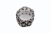 Load image into Gallery viewer, CHROME HEARTS クロムハーツ セメタリークロスリング 指輪 重量約23.3g サイズ19号 2003/.925刻印 シルバー925 美品 中古 4b008457