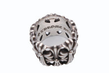 Load image into Gallery viewer, CHROME HEARTS クロムハーツ セメタリークロスリング 指輪 重量約23.3g サイズ19号 2003/.925刻印 シルバー925 美品 中古 4b008457