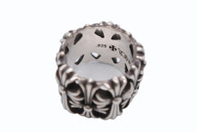 Load image into Gallery viewer, CHROME HEARTS クロムハーツ セメタリークロスリング 指輪 重量約23.3g サイズ19号 2003/.925刻印 シルバー925 美品 中古 4b008457