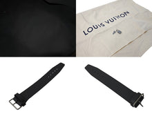 Load image into Gallery viewer, 新品同様 LOUIS VUITTON ルイヴィトン エクリプス キーポル バンドリエール45 ボストンバッグ M40569 シルバー金具 ブラック 中古 4c073964