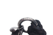 Load image into Gallery viewer, CHROME HEARTS クロムハーツ BSフレアペンダント wレザーブレイド ネックレス BS FLEUR LB シルバー925 重量36.239g 美品 中古 4c067063