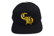Load image into Gallery viewer, 極美品 ChromeHearts クロムハーツ CH BaseBall Hat ベースボールキャップ ブラック ブラック イエロー サイズOS 中古 4c067093