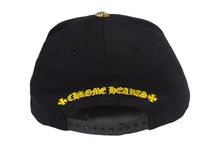 Load image into Gallery viewer, 極美品 ChromeHearts クロムハーツ CH BaseBall Hat ベースボールキャップ ブラック ブラック イエロー サイズOS 中古 4c067093