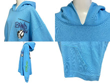 Load image into Gallery viewer, ChromeHearts クロムハーツ Mattyboy マッティボーイ BRAIN NEW HOODIE パーカー ブルー パープル ブラック サイズXL 美品 中古 4c067094