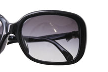 Load image into Gallery viewer, CHANEL シャネル サングラス ココマーク サイドリボン 5170-A 58□17 135 3N ブラック ホワイト 美品 中古 4c067116cc