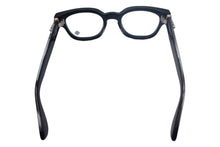 Load image into Gallery viewer, CHROME HEARTS クロムハーツ CUNTVOLUTED 伊達メガネ BK-18KGP サイズ49□23 147 ブラック ゴールドカラー プラスチック 美品 中古 4c067401