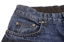 Load image into Gallery viewer, CHROME HEARTS クロムハーツ ウォッシュド デニムパンツ クロスパッチ JEAN STRTLG FBRC インディゴ サイズ34 美品 中古 4c067410