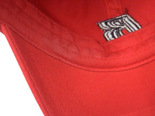 Load image into Gallery viewer, RUFF RYDERS ラフライダーズ キャップ ヴィンテージ 90s HIP HOP NEW YORK 刺繍 フリーサイズ レッド コットン 美品 中古 4c067415