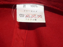 Load image into Gallery viewer, RUFF RYDERS ラフライダーズ キャップ ヴィンテージ 90s HIP HOP NEW YORK 刺繍 フリーサイズ レッド コットン 美品 中古 4c067415