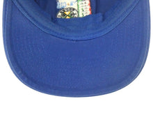 Load image into Gallery viewer, CROSS COLOURS クロスカラーズ キャップ ヴィンテージ 90s 1990 NATION 刺繍 フリーサイズ ブルー コットン 美品 中古 4c067436
