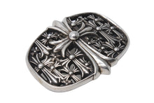 Load image into Gallery viewer, CHROME HEARTS クロムハーツ BUCKL CEMETERY1.5 セメタリークロス バックル シルバー925 重量244g .925 2003 刻印 美品 中古 4c067440