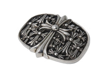 Load image into Gallery viewer, CHROME HEARTS クロムハーツ BUCKL CEMETERY1.5 セメタリークロス バックル シルバー925 重量244g .925 2003 刻印 美品 中古 4c067440