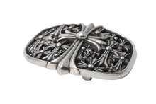 Load image into Gallery viewer, CHROME HEARTS クロムハーツ BUCKL CEMETERY1.5 セメタリークロス バックル シルバー925 重量244g .925 2003 刻印 美品 中古 4c067440