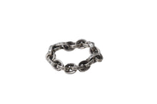 Load image into Gallery viewer, CHROME HEARTS クロムハーツ ペーパーチェーンリング 指輪 サイズ12号 重量4.8g シルバー925 アクセサリー 美品 中古 4c067444