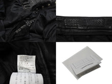 Load image into Gallery viewer, CHROME HEARTS クロムハーツ フレアニー カーペンター レザーパンツ ブラック シルバー925 ロゴ サイズ33 美品 中古 4c067446