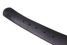 Load image into Gallery viewer, CHROME HEARTS クロムハーツ クロスパッチ ベルトストラップ サイズ30 レザー シルバー925 ブラック 美品 中古 4c067449