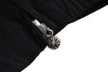 Load image into Gallery viewer, 新品未使用 CHROME HEARTS クロムハーツ トラッシュピックアッププラス ナイロン パンツ ブラック ポリウレタン ロゴ サイズL 中古 4c067450