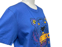 Load image into Gallery viewer, 極美品 KENZO ケンゾー 半袖Tシャツ トップス サイズL ポルトガル製 ブルー オレンジ コットン 中古 4c067466