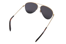 Load image into Gallery viewer, 極美品 Victoria Beckham ヴィクトリアベッカム サングラス ティアドロップ VBS90 C62 62□13 145 ブラック ゴールド 中古 4c067472
