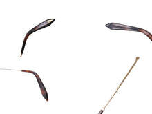 Load image into Gallery viewer, 極美品 Victoria Beckham ヴィクトリアベッカム サングラス ティアドロップ VBS90 C62 62□13 145 ブラック ゴールド 中古 4c067472